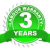 3 year labour warranty