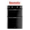 Baumatic BSDO69, Studio Solari 60cm 8 Function Double Oven