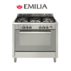 Emilia DI965MVI4 90cm Romagna Series 4 Upright Gas Cooker & Stove