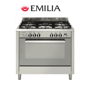 Emilia DI965MVI4 90cm Romagna Series 4 Upright Gas Cooker & Stove