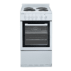 Euromaid EW50 50cm Upright Cooker – Electric Oven & Solid Cooktop
