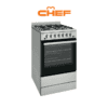 Chef CFG504SBLP 54cm LPG Gas Upright Cooker-web ready