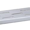 5609-1 Elegancia Square Metal Bathroom Rack Shelf Holder Chrome 550 x 120mm