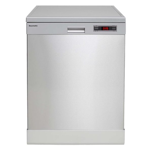 Baumatic BDW14BS 60cm Freestanding Dishwasher-front view