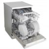 Baumatic BDW14BS 60cm Freestanding Dishwasher-loaded