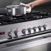 Fisher-Paykel OR90SDBGFPX1 Freestanding Cooker, 90cm, Dual Fuel, Pyrolytic-cooktop