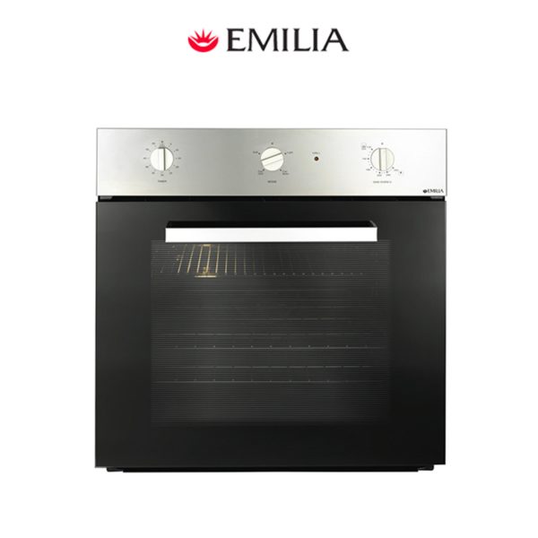 Emilia EMF61MVI 60cm Stainless Steel Gas Oven (web-ready)