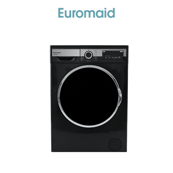 Euromaid EBFW900BK Front Load 9kg Washing Machine-web ready