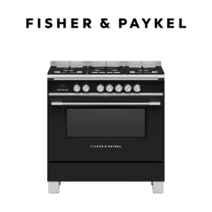 Fisher & Paykel OR90SCG4B1 Freestanding Cooker, 90cm, Dual Fuel Oven Stove (web-ready)