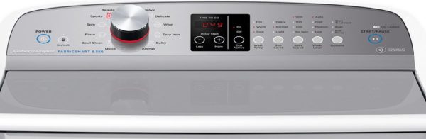 Fisher-Paykel WA8560P1 FabricSmart™ Top Load 8.5kg Washing Machine(control panel view)