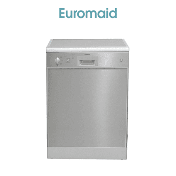 Euromaid DC14S 60cm Dishwasher Stainless Steel 5 Program (web-ready)