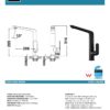 IKON HYB11-101MB KARA Sink Mixer – Matte Black (details)
