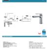 IKON HYB11-201 KARA Basin Mixer Chrome (details)