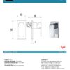 IKON HYB66-301 SETO Wall Mixer (details)