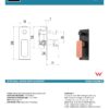IKON HYB66-501MB-R SETO Diverter Wall Mixer – Matte BlackRose Gold (details)