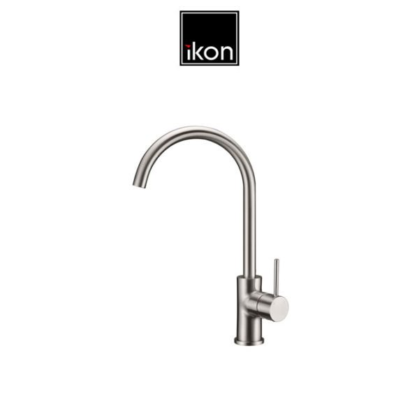 IKON HYB88-101BN HALI Sink Mixer – Brushed Nickel