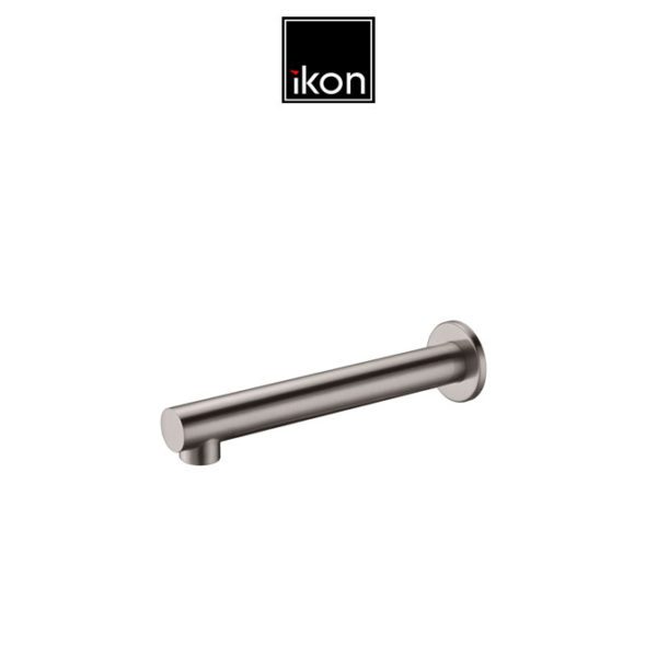 IKON HYB88-801BN HALI Wall Basin Mixer with Spout – Brushed Nickel
