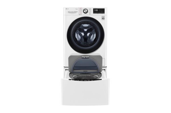 LG WV9-1409W-WTP20WY 11kg Total Front Load Washing Machine TWINWash® System including LG MiniWasher with Steam+