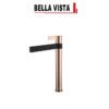 Bella Vista BM-14-TALL-RG-B Vivo Oro Rosa Tall Basin Mixer