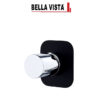 Bella Vista SHM-13-B-C Zenon Shower Bath Mixer in Black and Chrome Finish