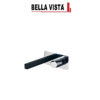 Bella Vista WMSC-15-B-C Zenon Noir Mixer and Spout Combo in Black and Chrome Finish
