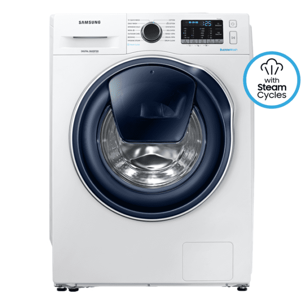 Samsung WW95N54F5PW 9.5kg AddWash™ Steam Front Load Washer – Front