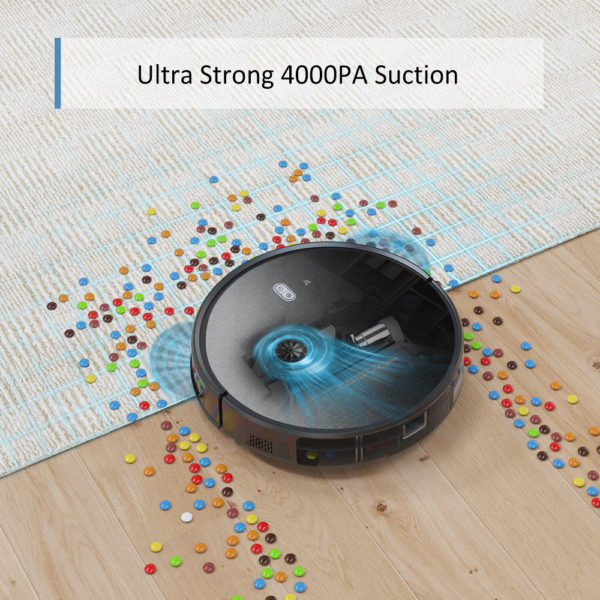 Robot vacuum sale suction power