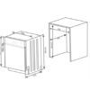 Baumatic SIDW15 60cm Semi-Integrated Dishwasher (schematic)