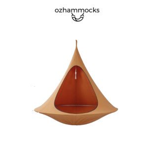 OZHammocks Kids Hanging Tent Hammock - Orange-web ready