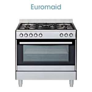 Euromaid GE90S 90cm Freestanding Dual Fuel Oven Stove