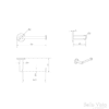 CBF1111 ‘UberBathroom’ Toilet Paper Holder Bathroom Accessories Schematic