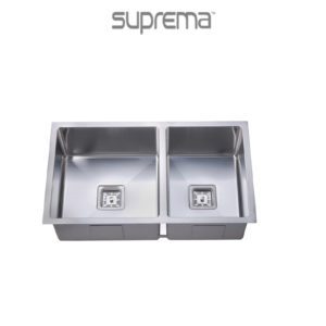 1 & 3/4 Square Bowl Stainless Steel Kitchen Sink
