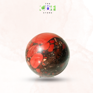 Unique African Bloodstone Sphere